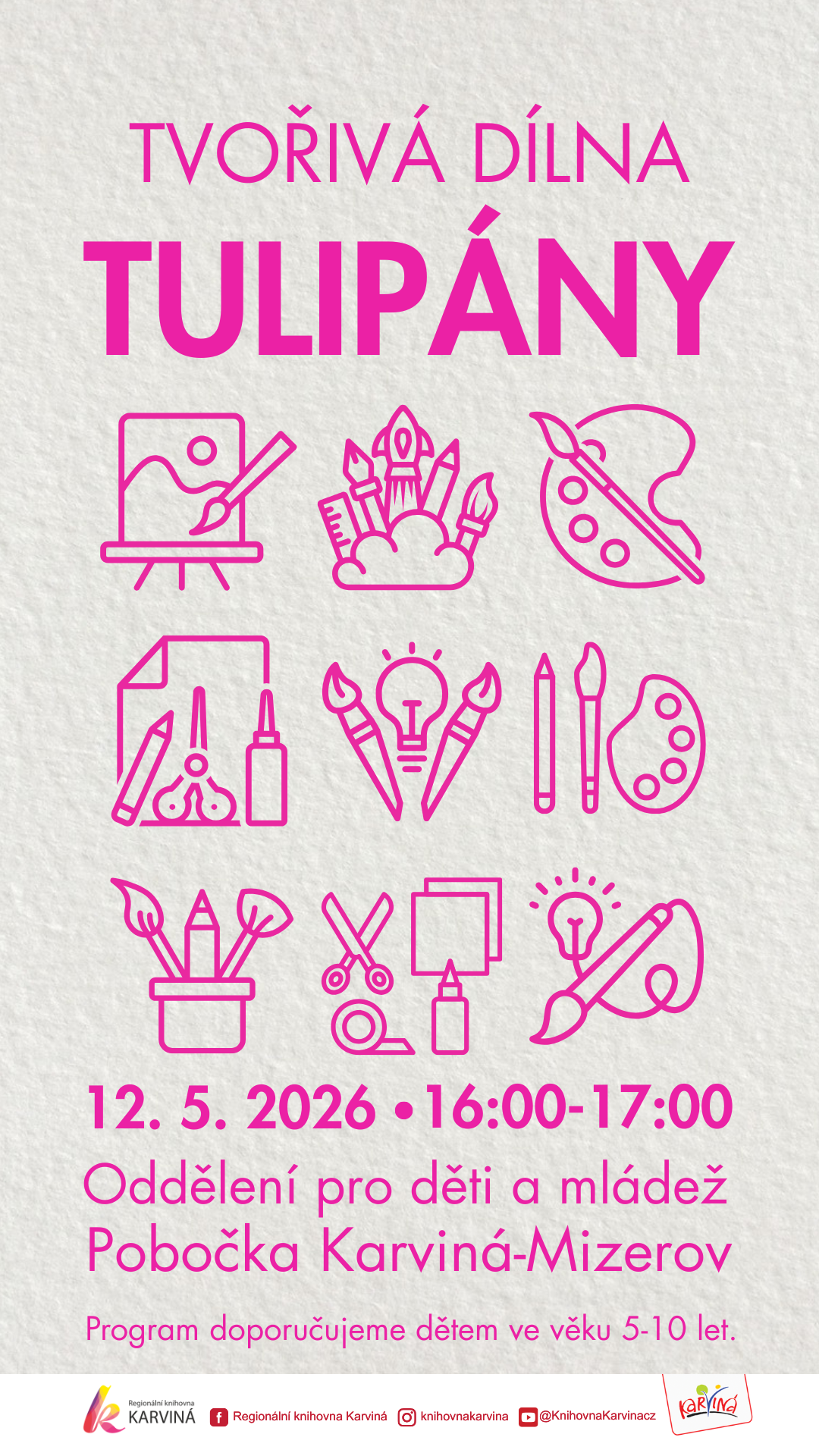 Tvořivá dílna: TULIPÁNY